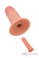 Realistic dildo Caliber 14/6 , PVC, flesh, length 14cm, diameter 6cm Toyfa