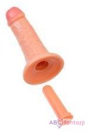 Realistic dildo Caliber 16/4 , PVC, flesh, length 16cm, diameter 4cm Toyfa