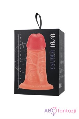 Realistic dildo Caliber 16/6 , PVC, flesh, length 16cm, diameter 6cm Toyfa