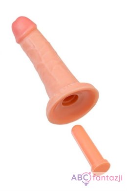 Realistic dildo Caliber 18/4 , PVC, flesh, length 18cm, diameter 4cm Toyfa