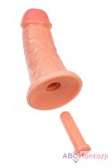 Realistic dildo Caliber 20/6 , PVC, flesh, length 20cm, diameter 6cm Toyfa