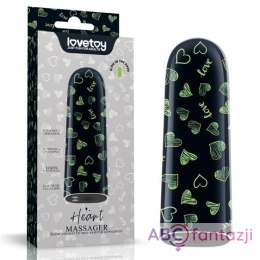 Rechargeable Glow-in-the-dark Heart Massager Lovetoy