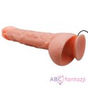 Top sex Toy Penis Dldo 25 cm with vibro Flesh LyBaile