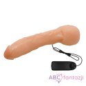 Top sex Toy Penis Dldo with Vibro 26 cm Flesh LyBaile