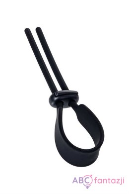 A-Toys Erection enhancing lasso Keb , black, silicone, 14cm Toyfa