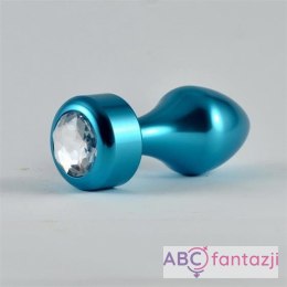 Aluminium Anal plug Blue Lovetoy