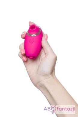 JOS Multifunctional stimulator of erogenous zones Nimka, silicone, pink, 9 cm Toyfa