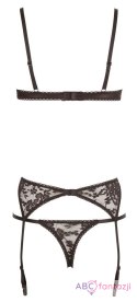 Koronkowy zestaw czarny 80B/M Cottelli Lingerie