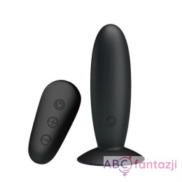 MR Play super-smooth vibrating butt plug Black LyBaile