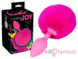Korek analny Colorful Joy Bunny Tail