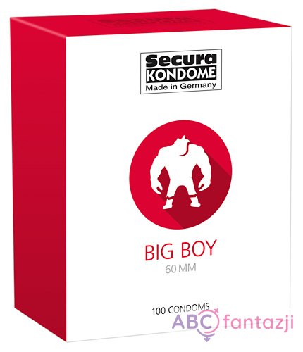 Prezerwatywy Secura Big Boy 60 mm- 100 szt.