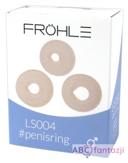 Frohle Komplet 3 pierścieni na penisa