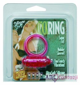 Pierścień na penisa - Cockring różowy
