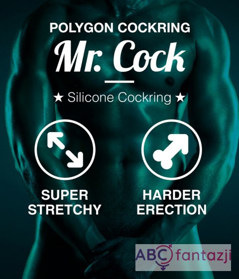 Pierścień na penisa Mr.Cock Polygon