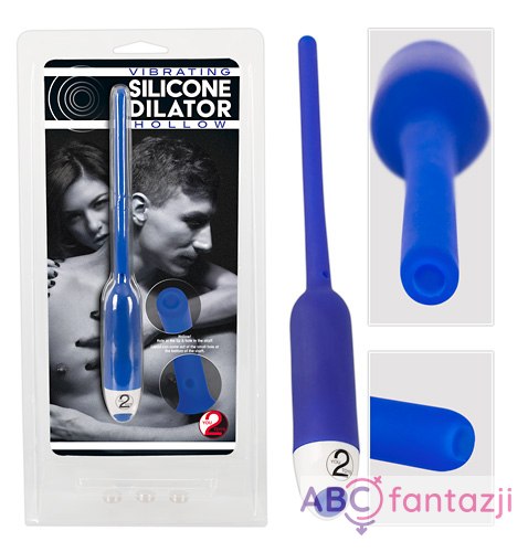 Dilator z wibracjami stymulacja penisa - 7mm