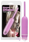 Dilator silikonowy z wibracjami dla kobiet pobudzenie cewki moczowej