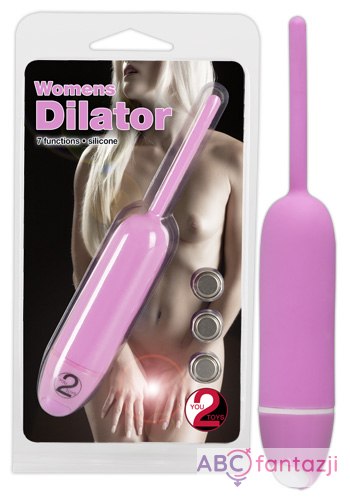 Dilator silikonowy z wibracjami dla kobiet pobudzenie cewki moczowej