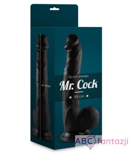 Dildo Mr. Cock Black Mamba dł. 36cm czarne