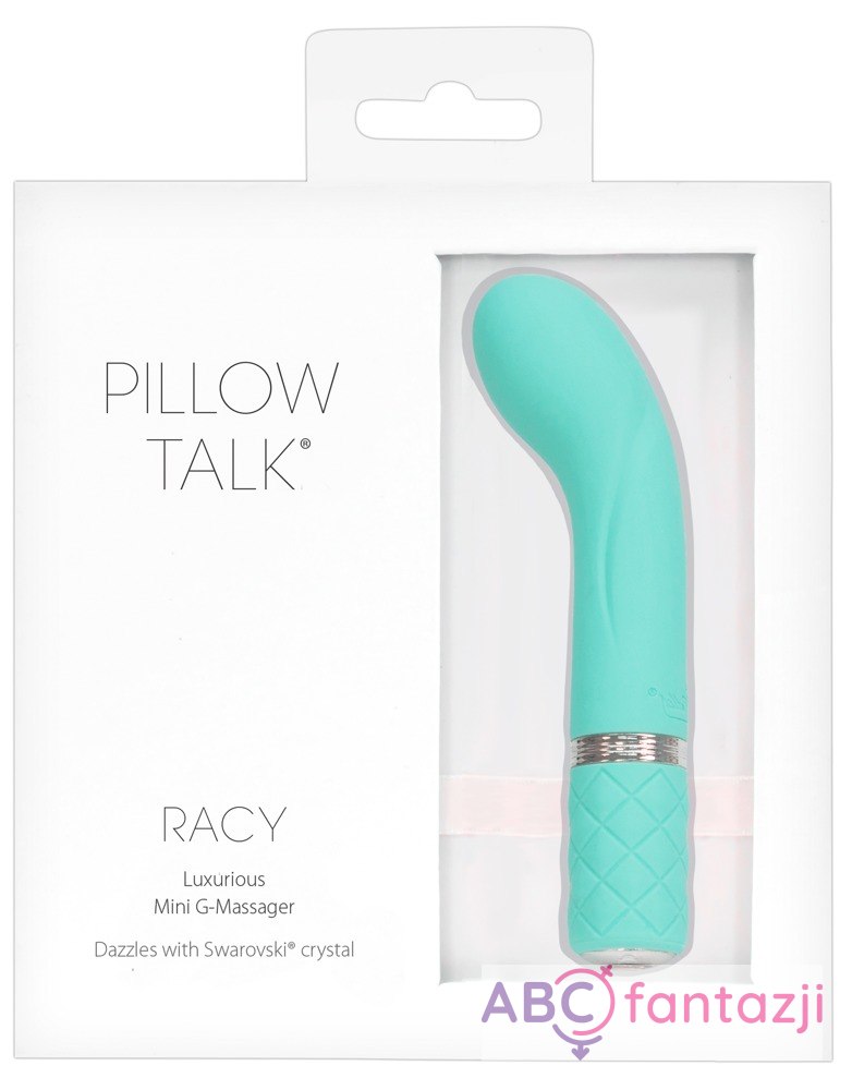 Mini dyskretny wibrator Pillow Talk Racy turkusowy
