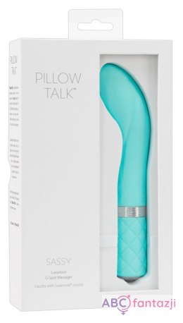 Mini dyskretny wibrator Pillow Talk Sassy turkusowy