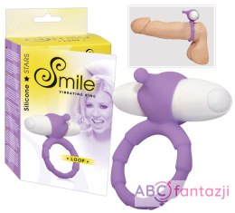 Pierścień Smile Loop vibro ring purple z wibracjami