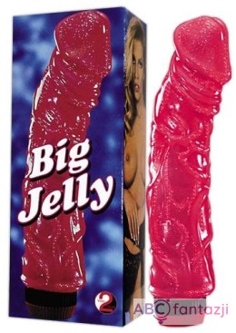 Wibrator z płynną regulacją intensywności drgań- Big Jelly