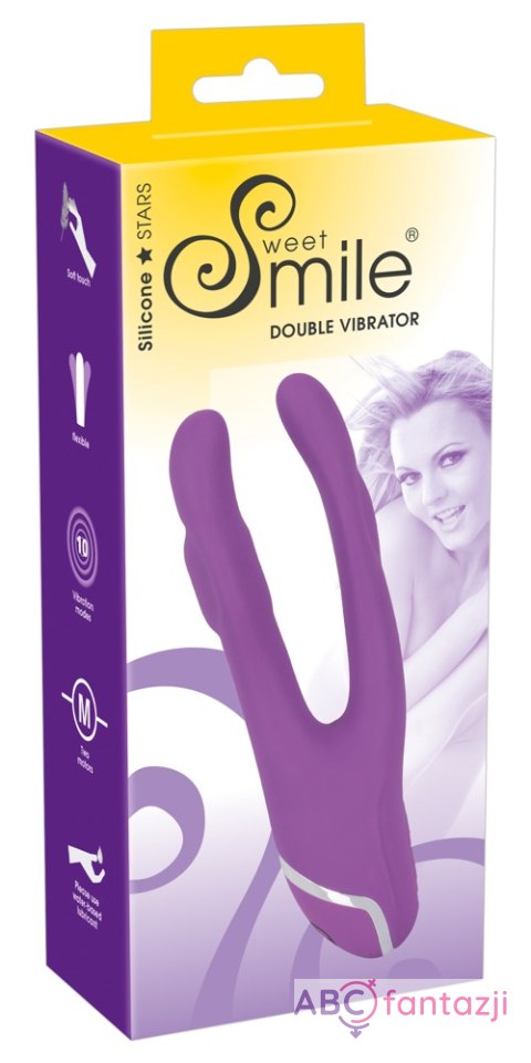 Wibrator Sweet Smile podwójny Wibrator Sweet Smile podwójny