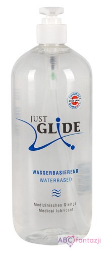 Lubrykant dla wrażliwej skórze na bazie wody Just Glide 1000ml