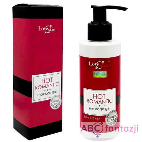 Żel do masażu HOT ROMANTIC 150ml rozgrzewający