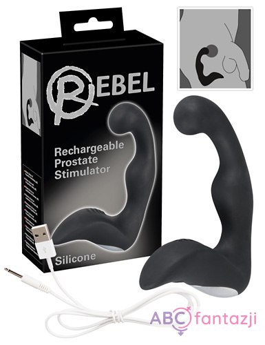 Masażer prostaty i krocza z wibracjami Rebel