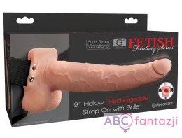 Strap on Fetish Fantasy z wibracjami dł. 25,4cm