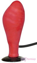 Pompowane dildo z wibracjami sterowane pilotem - Red Balloon