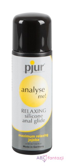 Pjur analyse me! Relaxing silicon anal glide 30