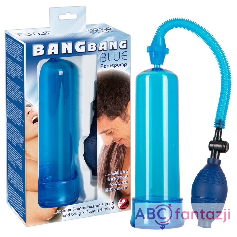 Pompka Bang bang niebieska