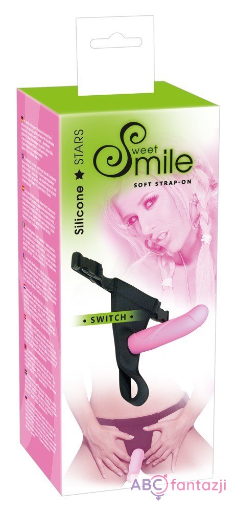 Silikonowy Strap-On Sweet Smile Silikonowy Strap-On Sweet Smile