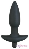 Korek analny średni Black Velvets - 5 poziomów wibracji