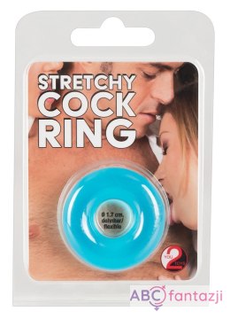 Pierścień Stretchy Cockring Frosted Blue