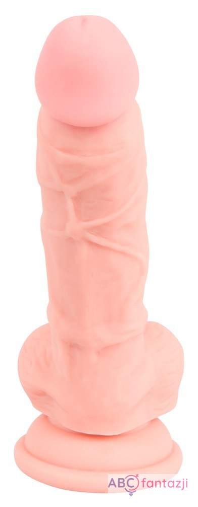 Realistyczne dildo z silikonu medycznego 18cm Realistyczne dildo z silikonu medycznego 18cm